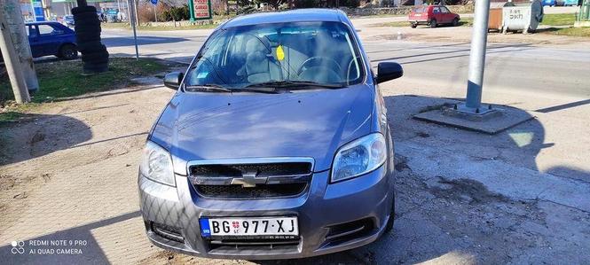 Chevrolet aveo 2009 god