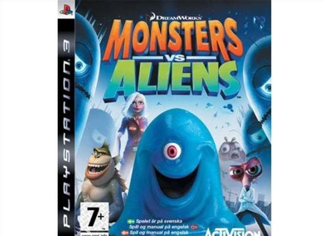 PS3 Monsters vs. Aliens