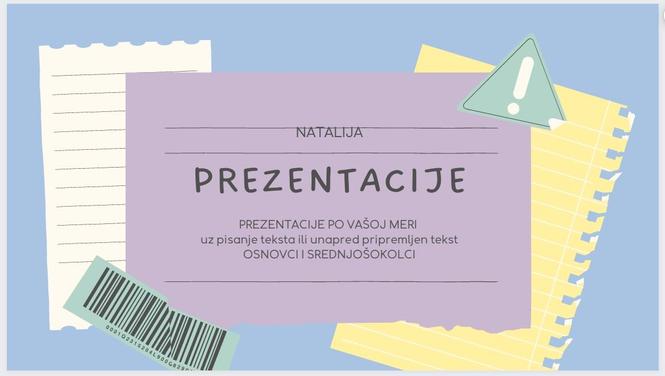 Izrada PREZENTACIJA