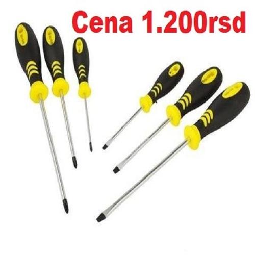 Set srafcigera 6 kom