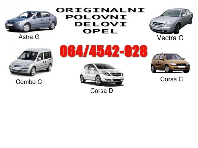 Astra G Corsa C D Combo C Vectra C