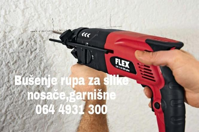 Bušenje rupa za slike