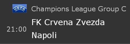 Crvena-Zvezda---Napoli-