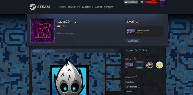 Steam account