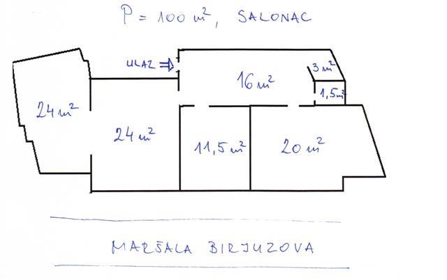 Stan-od-100m2-u-Centar-Maršala-Birjuzova