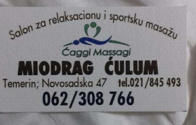 Masaža , Novi Sad