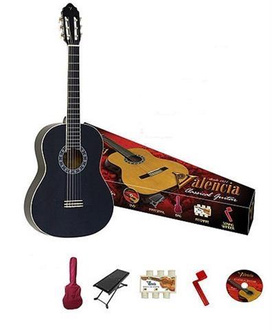 Valencia---Klasična-gitara-set-CG1K-BK