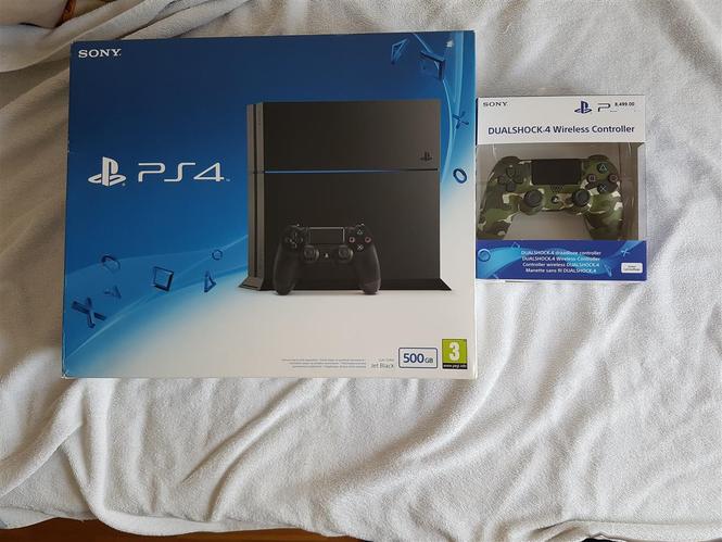 Prodajem ps4, zeleni dzojstik i igrice