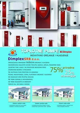 Tolotne pumpe Dimplex