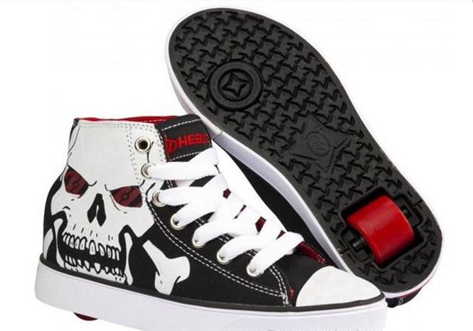 Patike sa tockicima Heelys Black/Skull