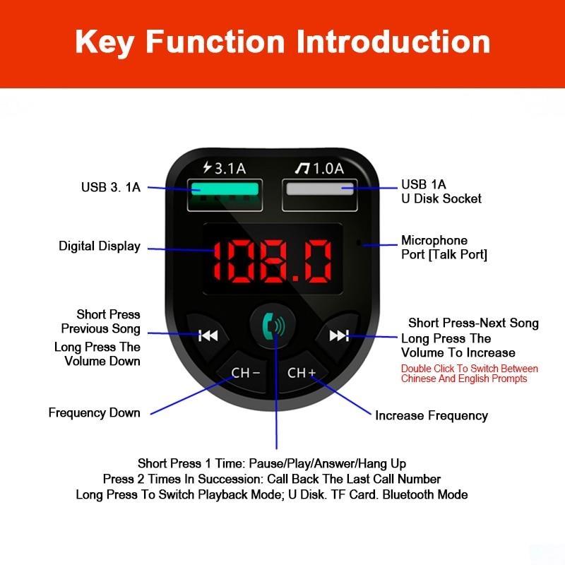 Bluetooth-handsfree+fm-transmiter