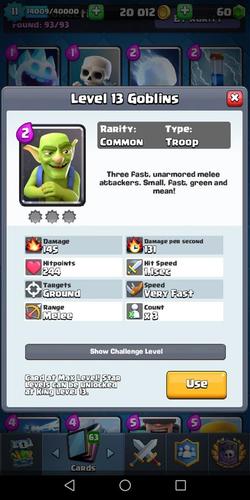 Clash royale accaunt 