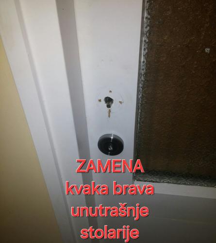 Zamena šarki kvaka