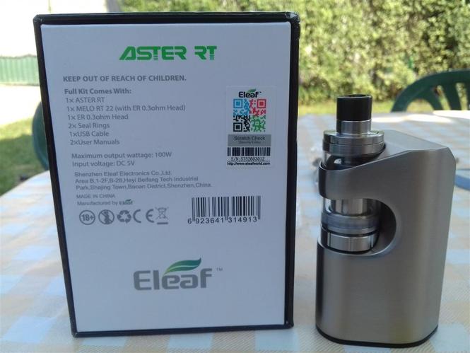 Elektronska cigareta Eleaf Aster Rt