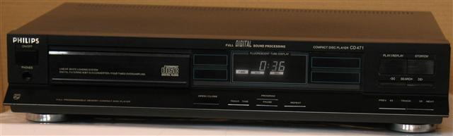 CD-player-PHILIPS-CD471-Vintage