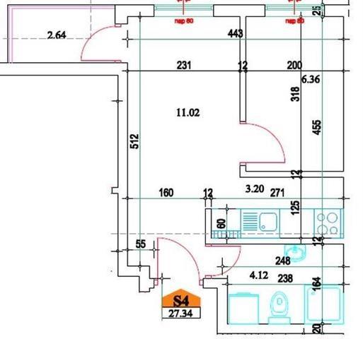 Funkcionalan stan od 28m2 