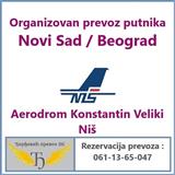 Prevoz Novi Sad-Aerodrom Niš, Polasci i Rezervacija prevoza