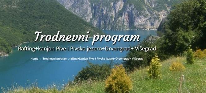 Raft-Kor Rafting + kanjon Pive i Pivsko jezero