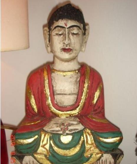 Suvenir-Buda-drvena-figura