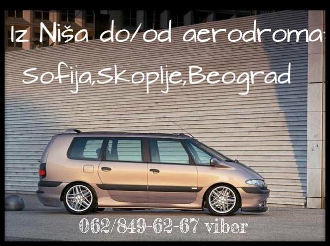 Prevoz iz Niša do/od