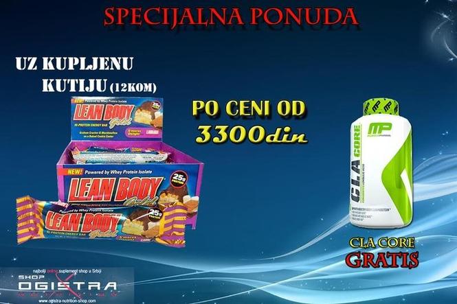 12 proteinskih cokoladica-GRATIS CLA