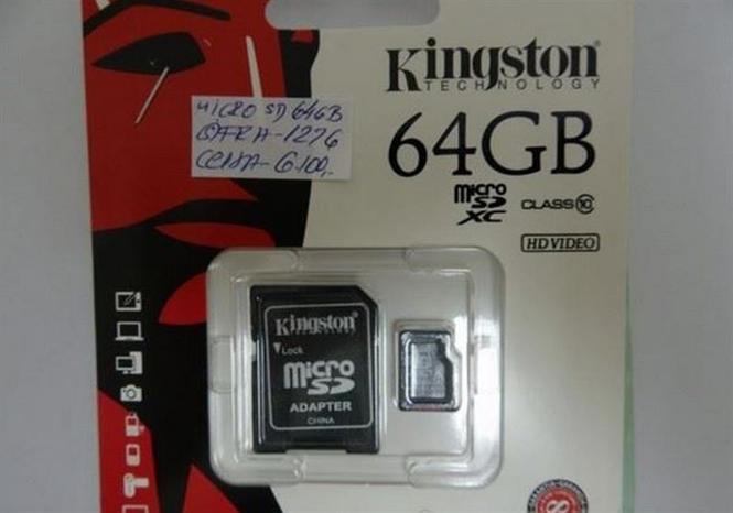 Kingston MicroSD card 64GB