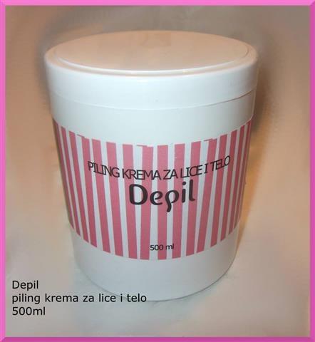 Depil piling za lice i telo
