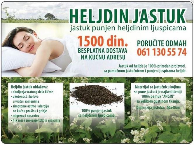 Jastuk od heljde