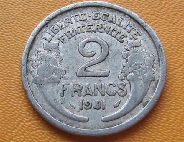 Francuska 040 - 2 Francs 1941