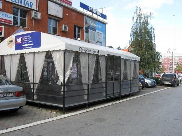 Bašta kafića 40 m2 - Beograd