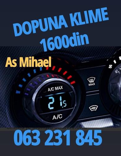 Klima AC punjenje