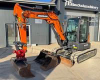DOOSAN DX50Z-7 - POWERTILT - 2022 GODINA - 330 SATI