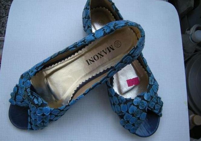 Plave sandalice br 36