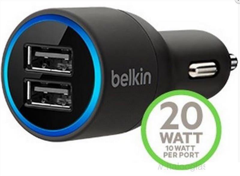 Belkin-Dual-USB-autopunjač-Akcija