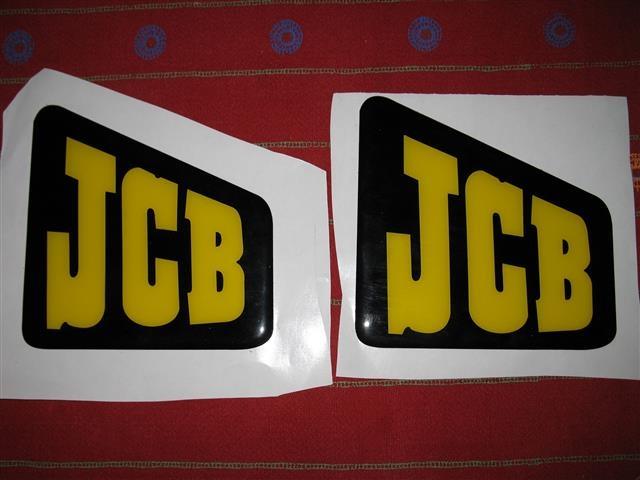 stikeri JCB 12x12cm