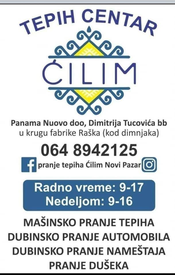 ĆILIM-PRANJE-TEPIHA