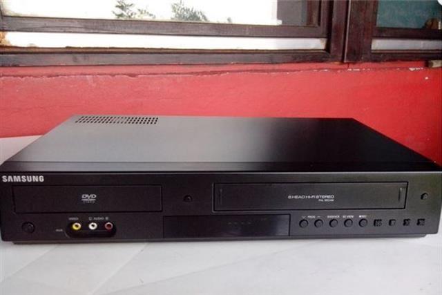 Samsung-DVD-VHS-rekorder-plejer
