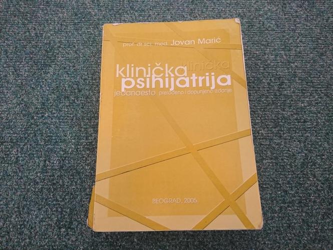 Klinička psihijatrija - Jovan Marić