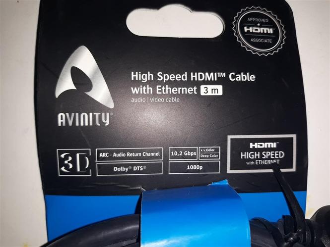 Avinity Hama HDMI kabal 3m 