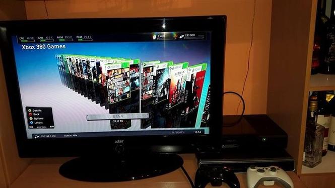 Iznajmljivanje xbox 360 E slim 72 igrice