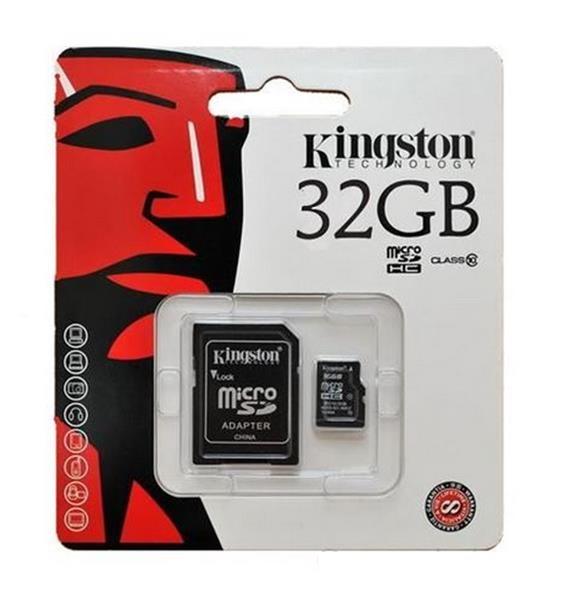Kingston-micro-SDHC-class-10---32GB
