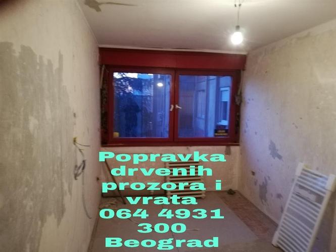 Popravka drvenih prozora i
