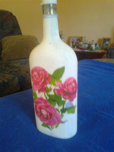 Flasa decoupage