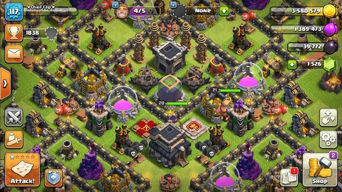 CLASH OF CLANS ACCOUNT