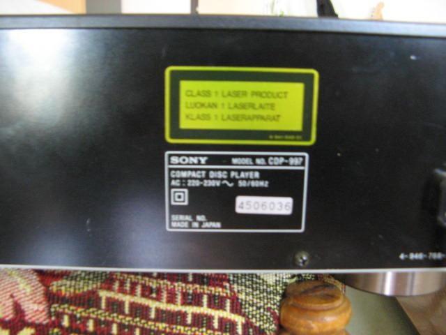 Sony-CD-P-997