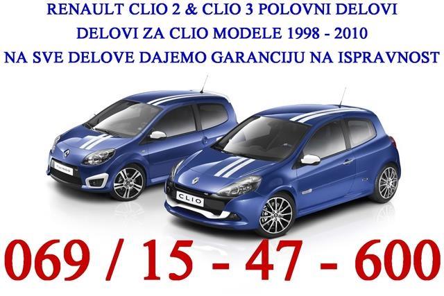 RENAULT  CLIO 2 delovi