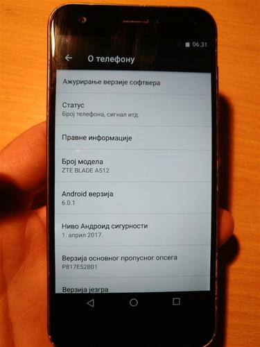 ZTE Blade A512