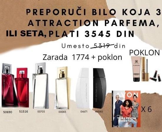 AVON-Attraction-parfem---set