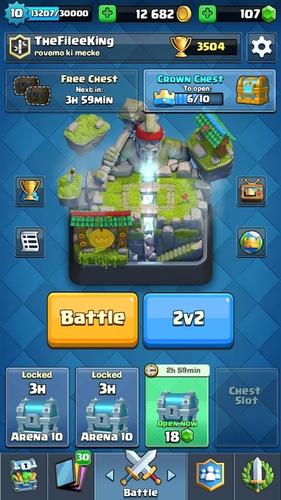 BOOSTAM Clash Royale accounte
