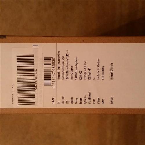 Acer Aspire E5